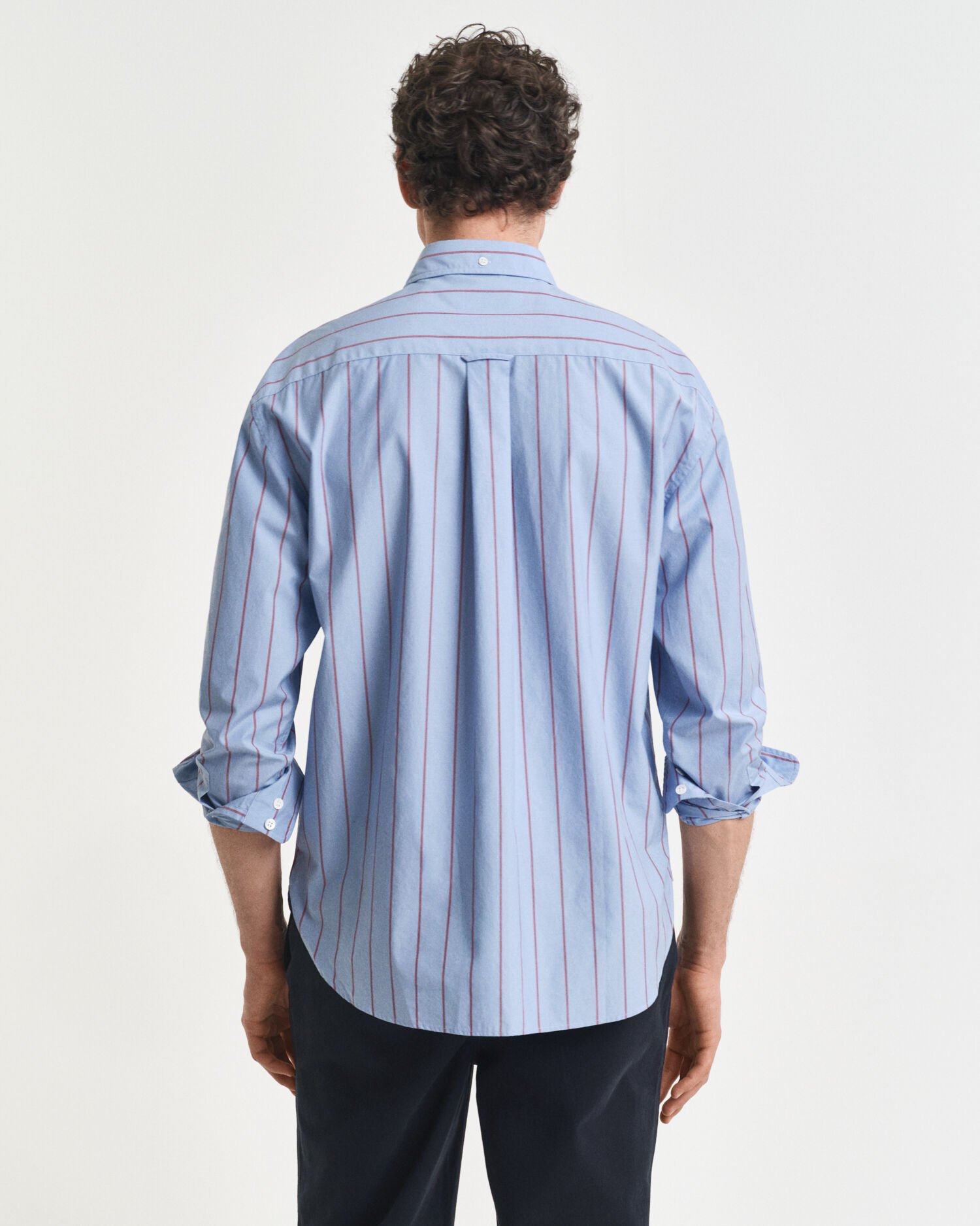 Relaxed Fit Striped Heritage Poplin overhemd