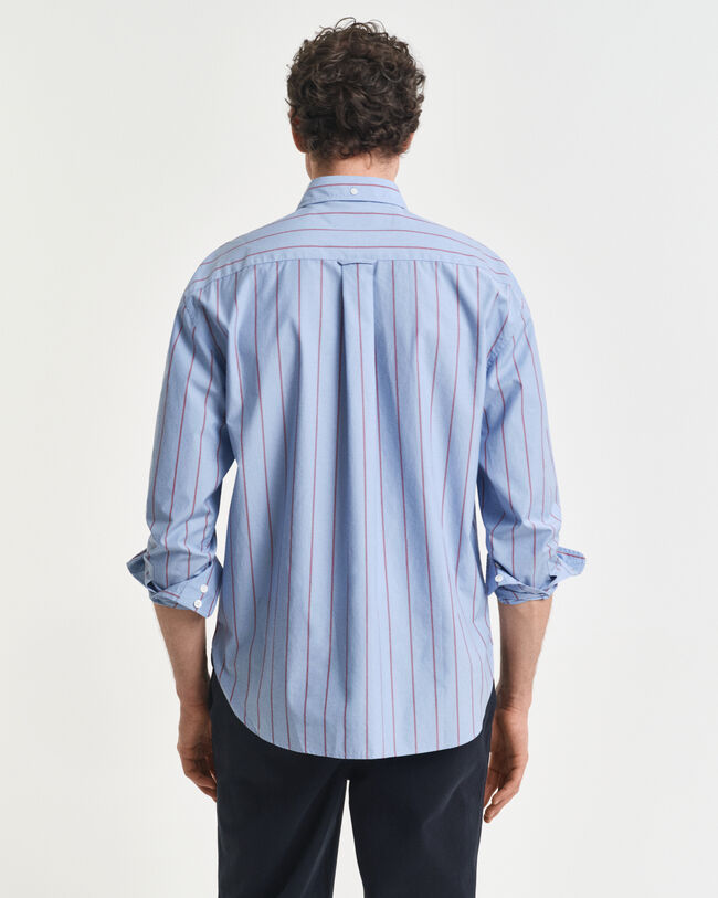 Relaxed Fit Striped Heritage Poplin overhemd