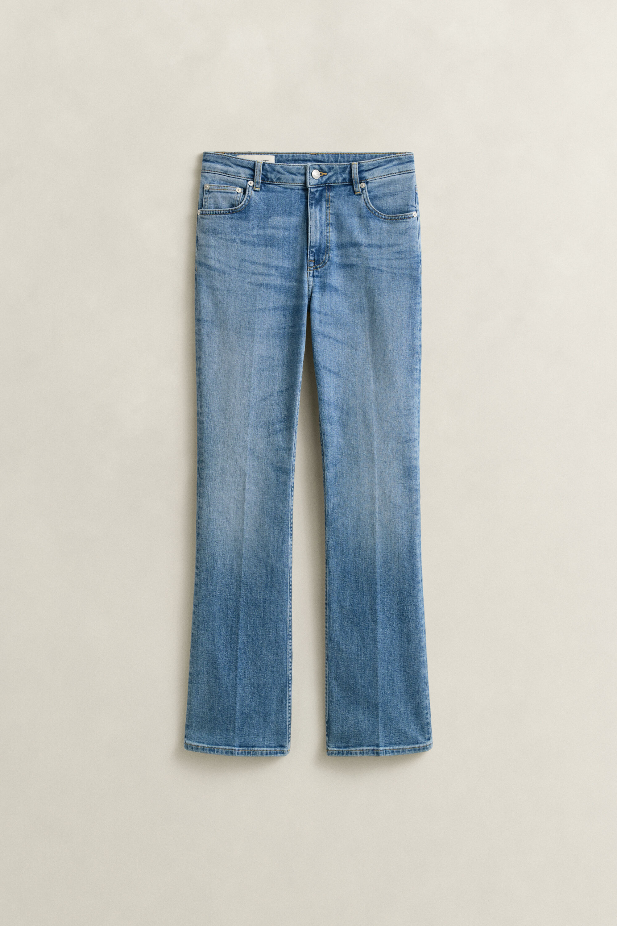 Flared jeans met stretch