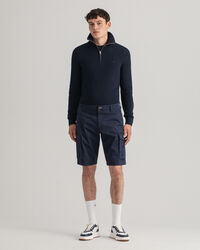 Relaxed Fit cargoshort van keperstof