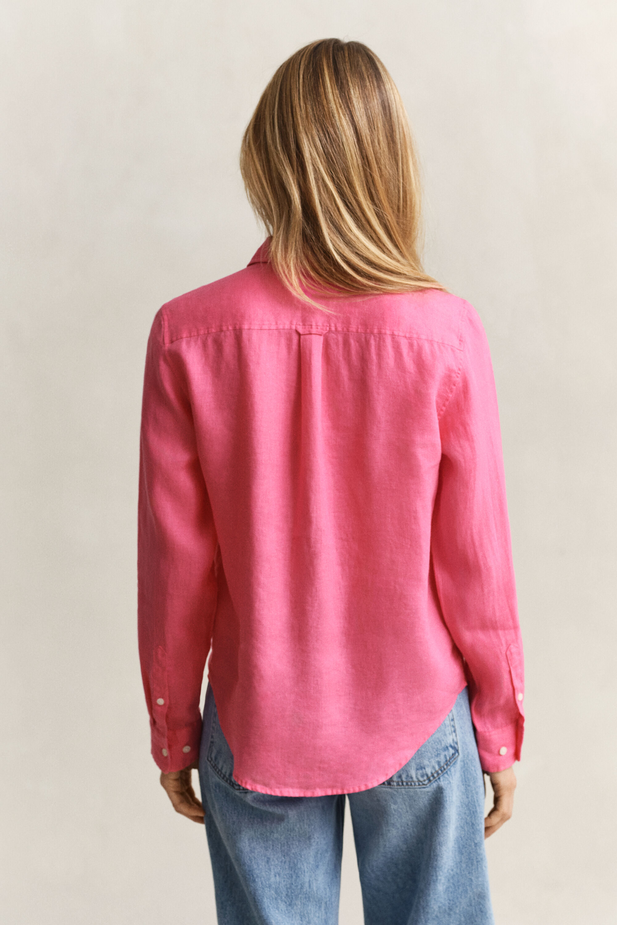 Regular Fit linnen overoverhemd