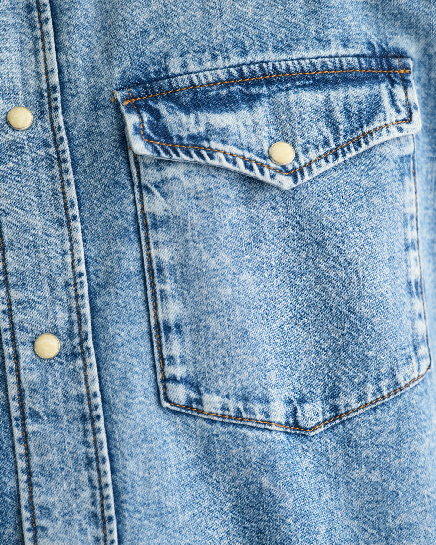 Relaxed Fit Rodeo denim overhemd