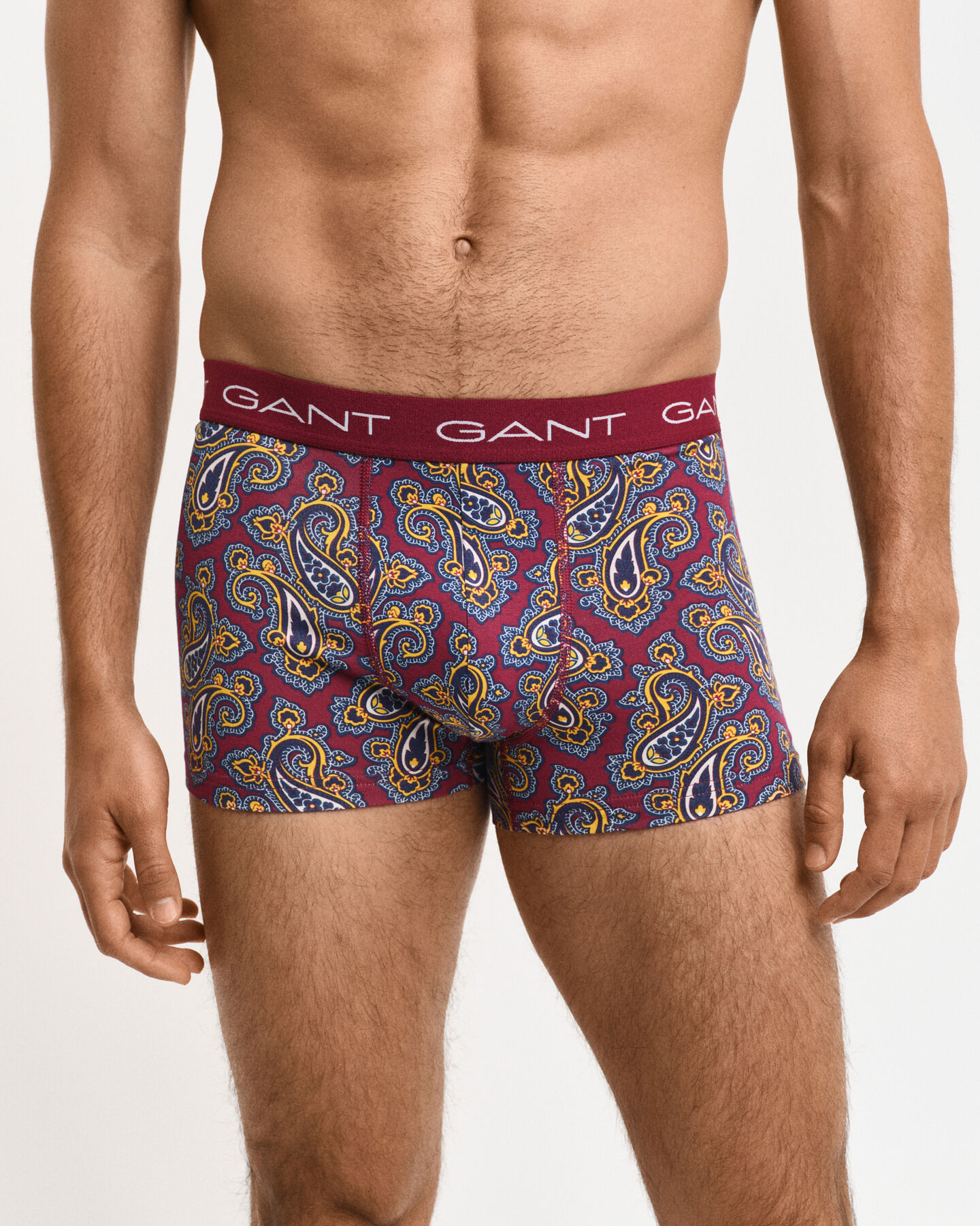Set van drie boxershorts met paisleyprint
