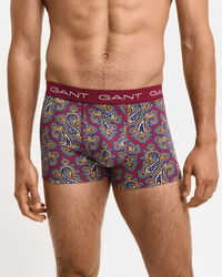 Set van drie boxershorts met paisleyprint