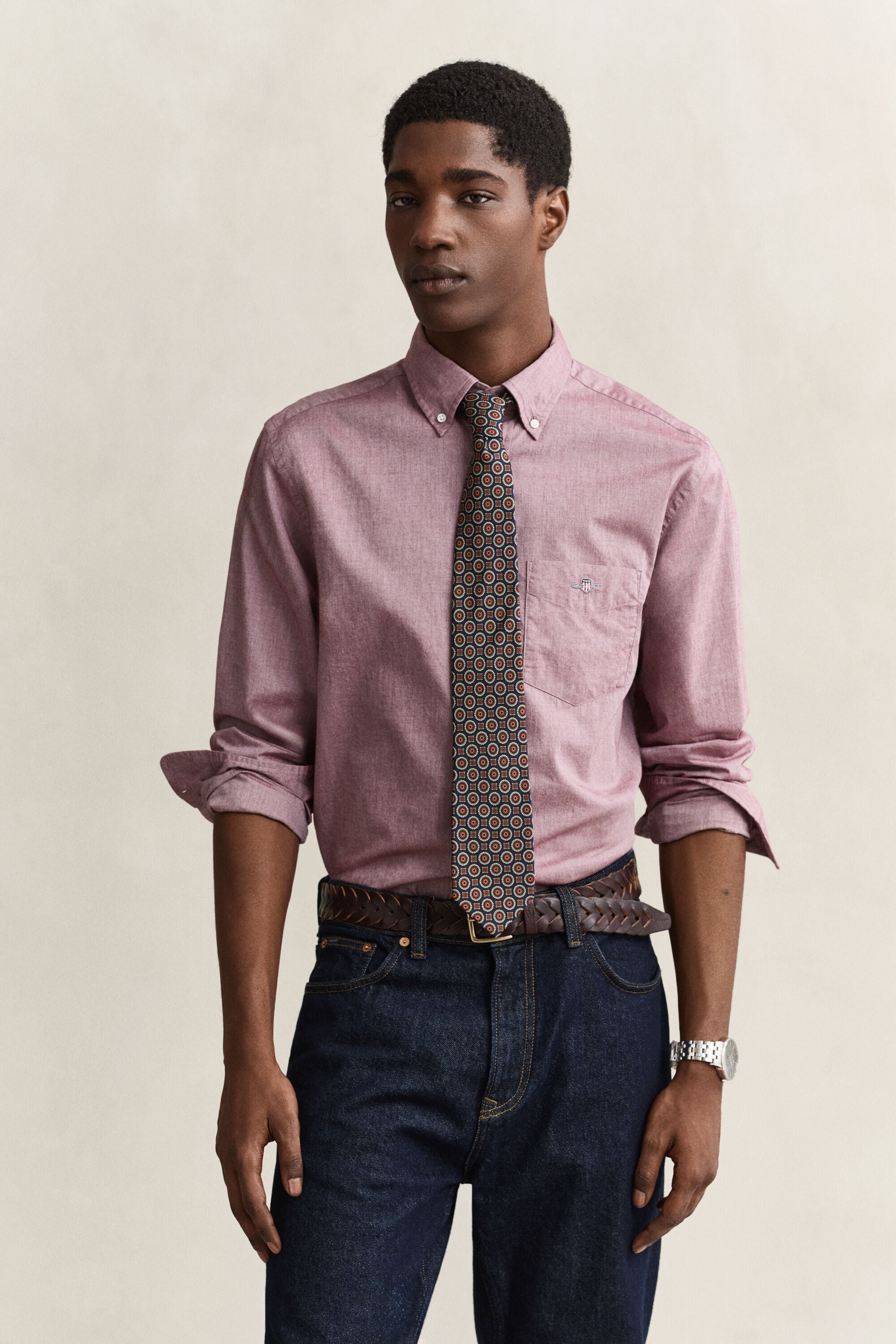 Classic Regular poplin overhemd