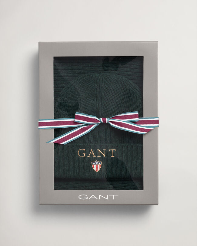 Sjaal & beanie in cadeauverpakking