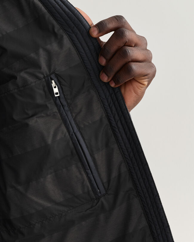 Lichte donsbodywarmer