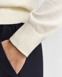 Lichtgewicht vest met ronde hals