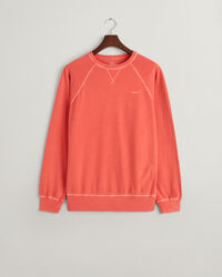 Sunfaded sweatshirt met ronde hals