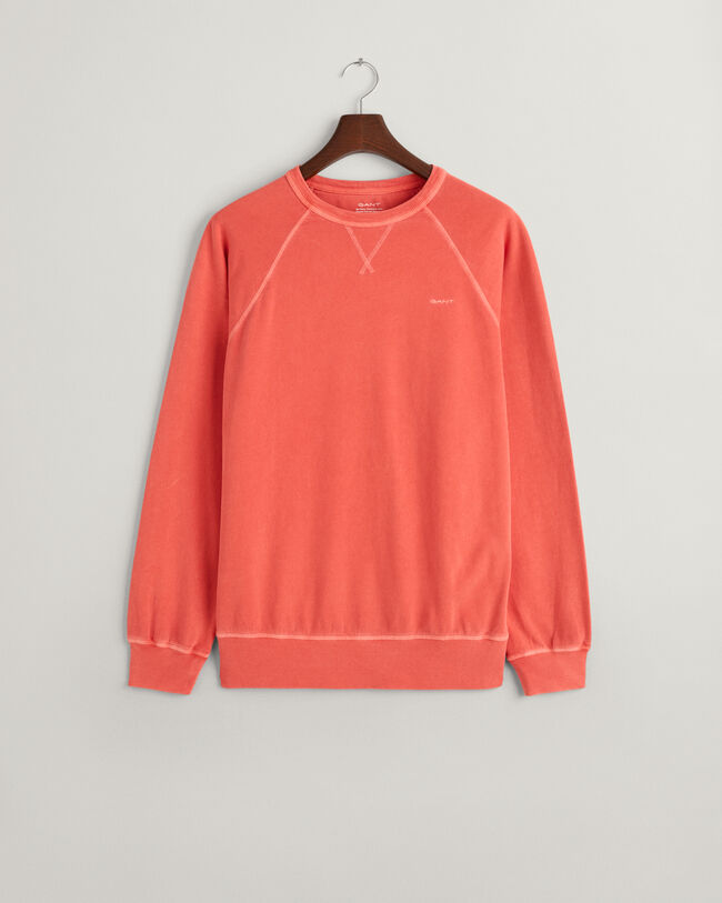 Sunfaded sweatshirt met ronde hals