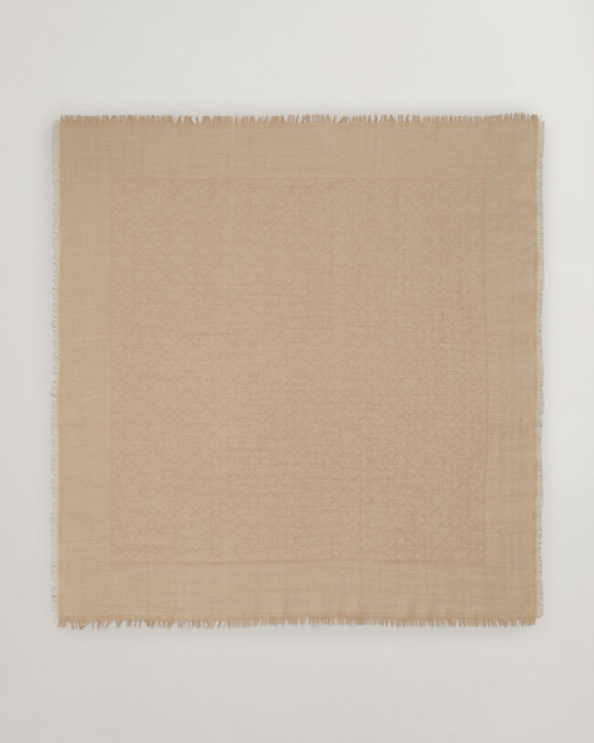 G Patterned lichtgewicht geweven sjaal