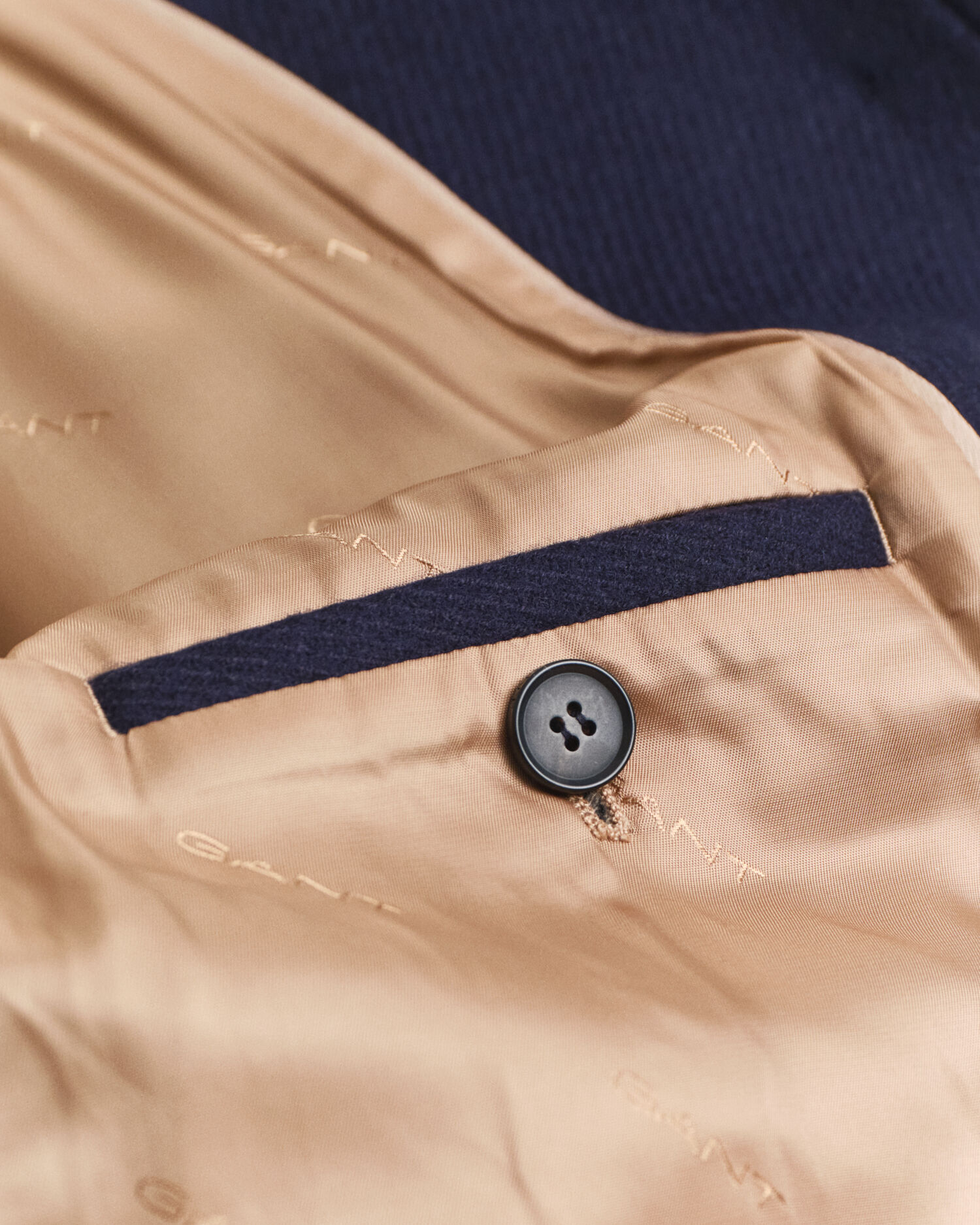 Korte Car Coat van wolmix