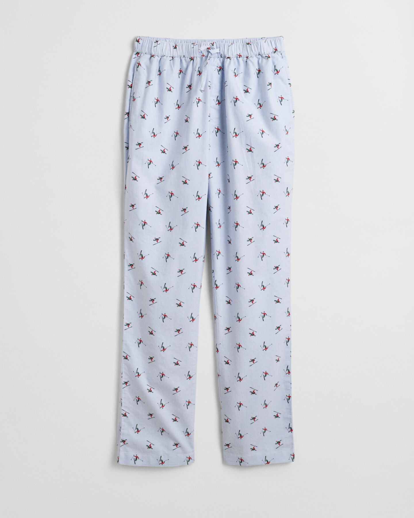 Oxford pyjamabroek met skiprint