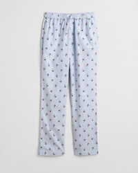 Oxford pyjamabroek met skiprint