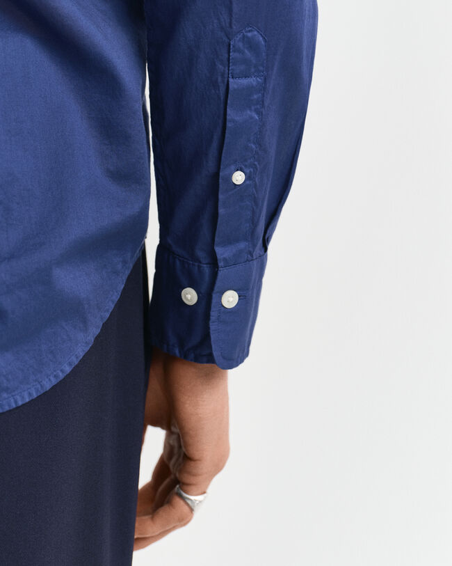 Regular Fit Sunfaded overhemd van voile