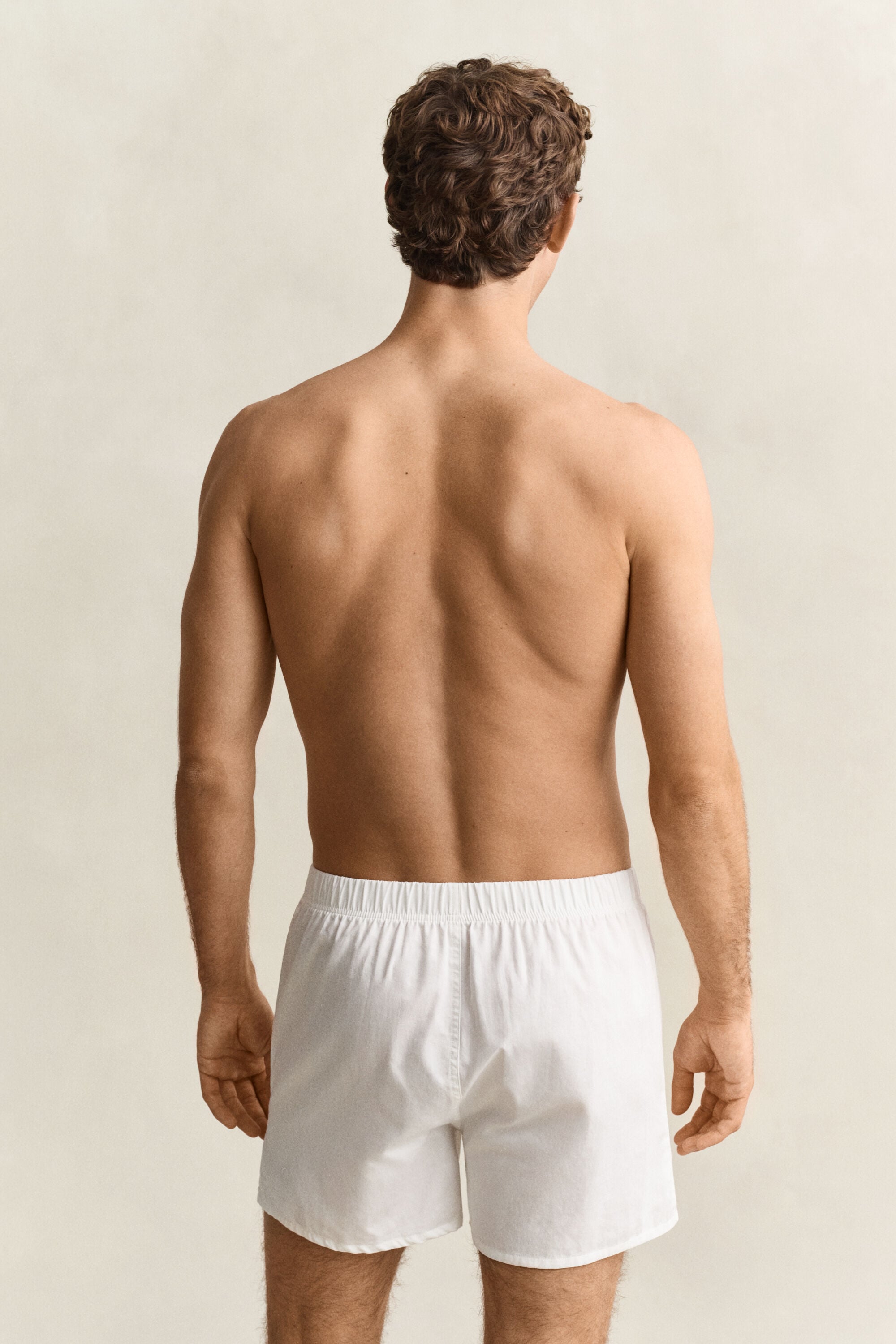 Set van twee katoenen boxershorts