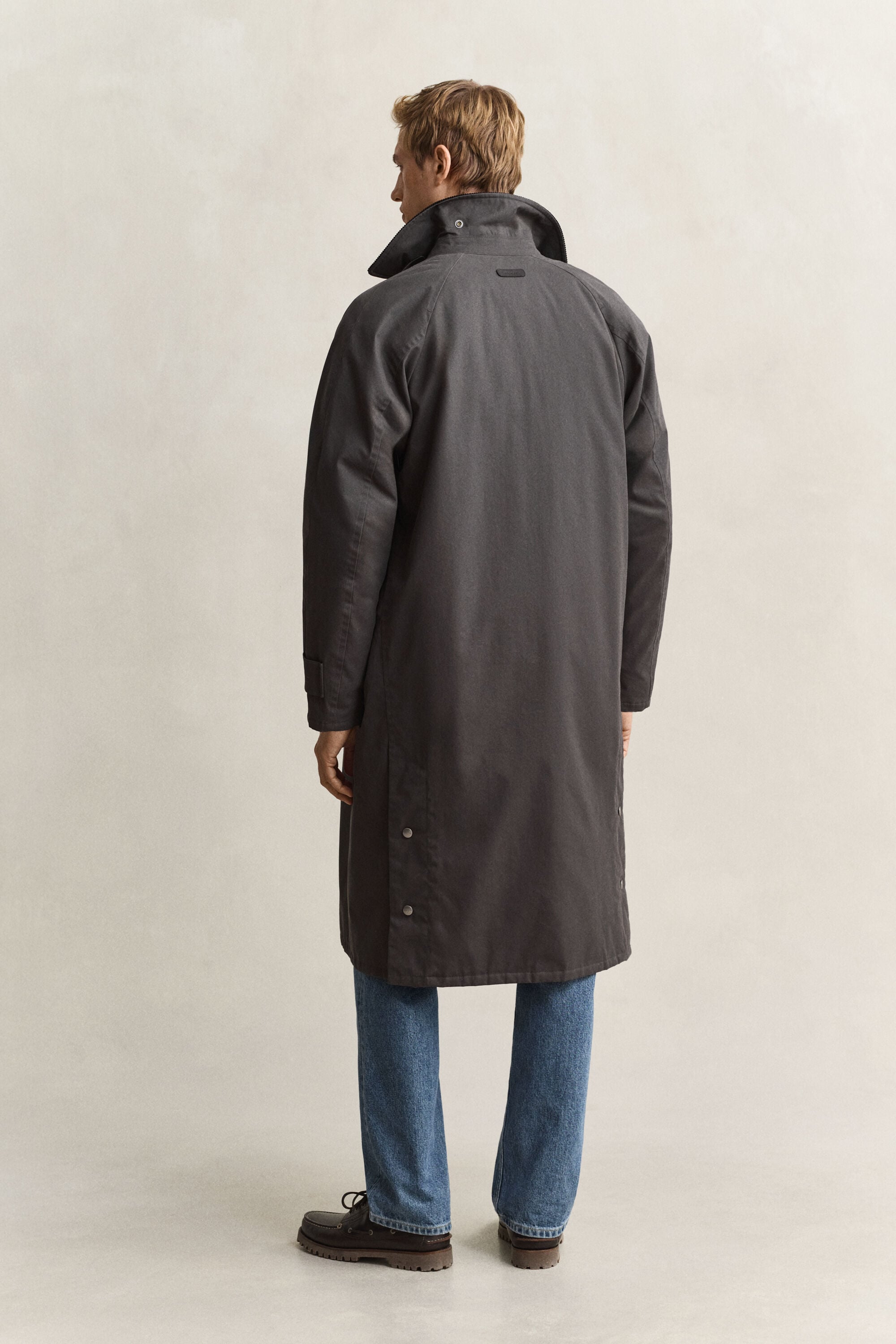Gewaxte outdoorjas