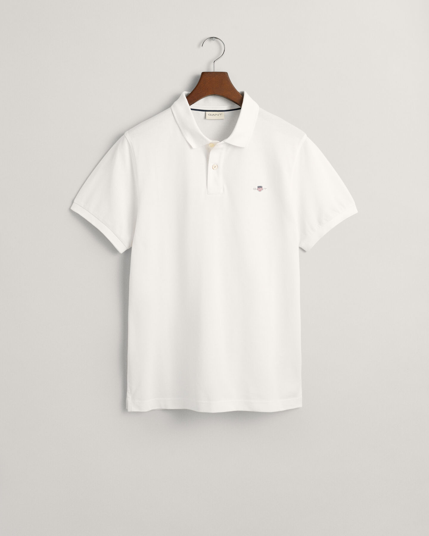 Seasonal Essential poloshirt met Archive Shield-borduursel