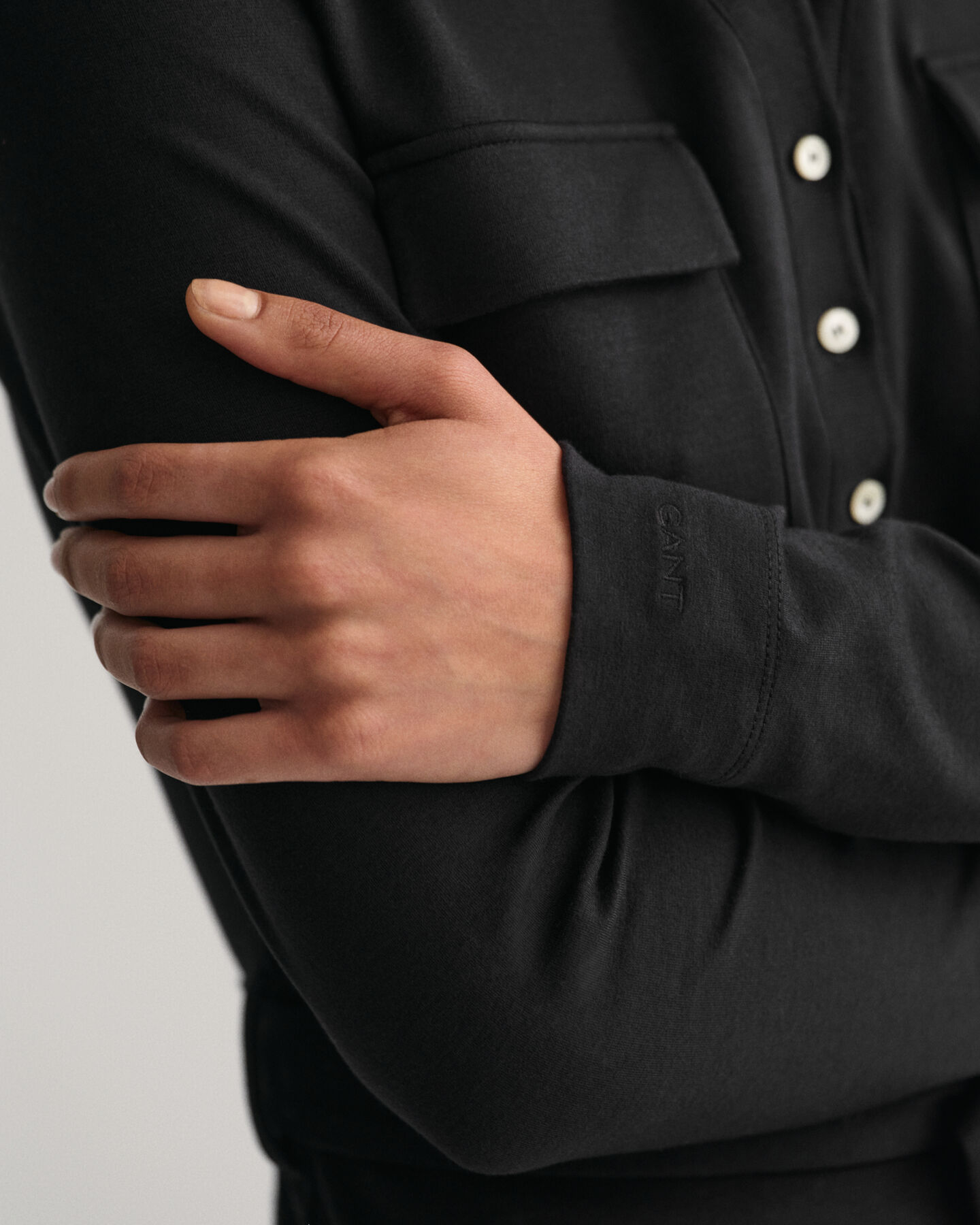 Slim Fit polojurk van jersey