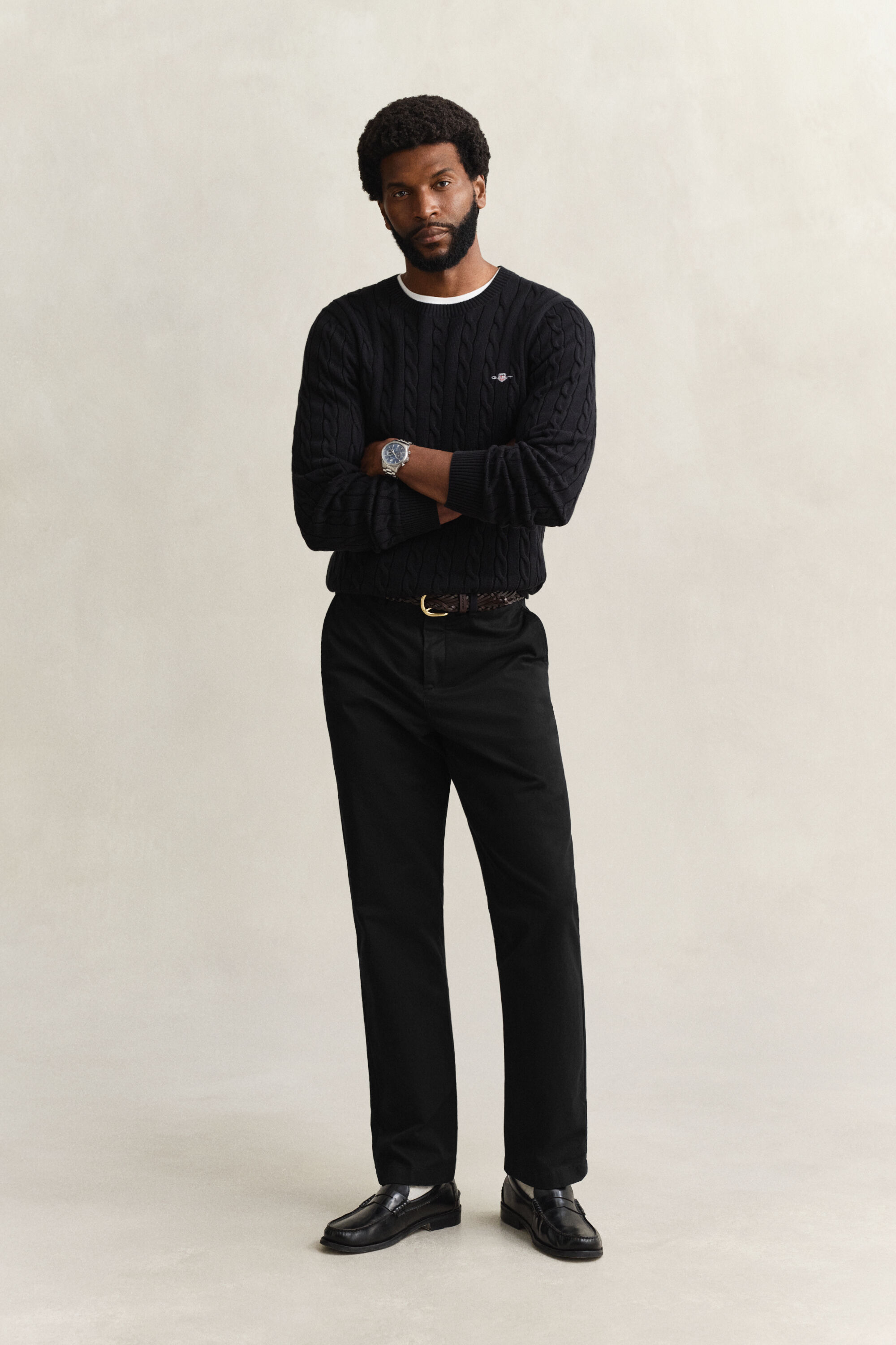 Klassieke chino met normale pasvorm