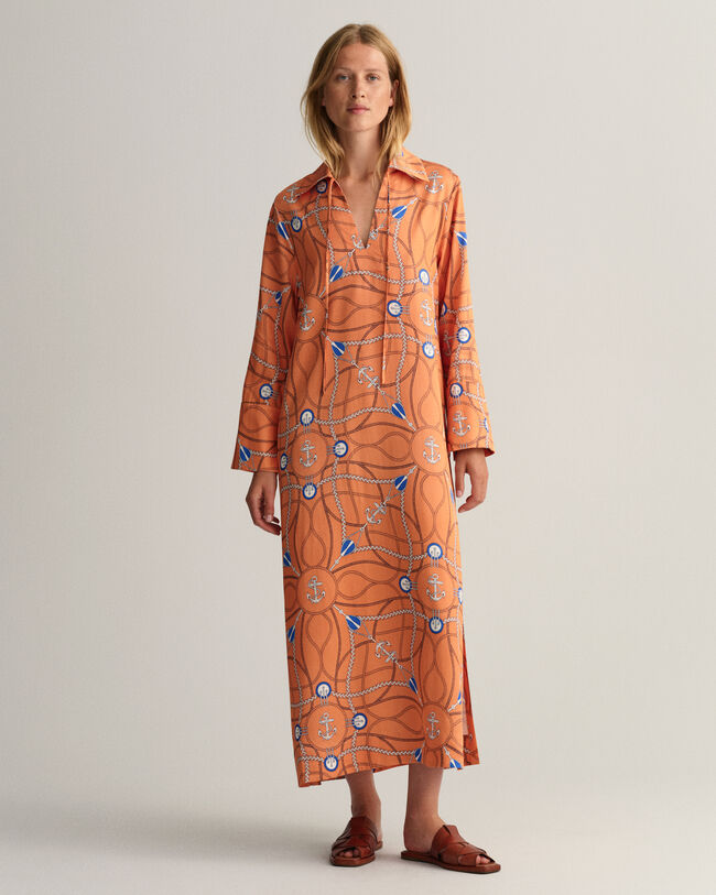 Jurk met Sailing-print