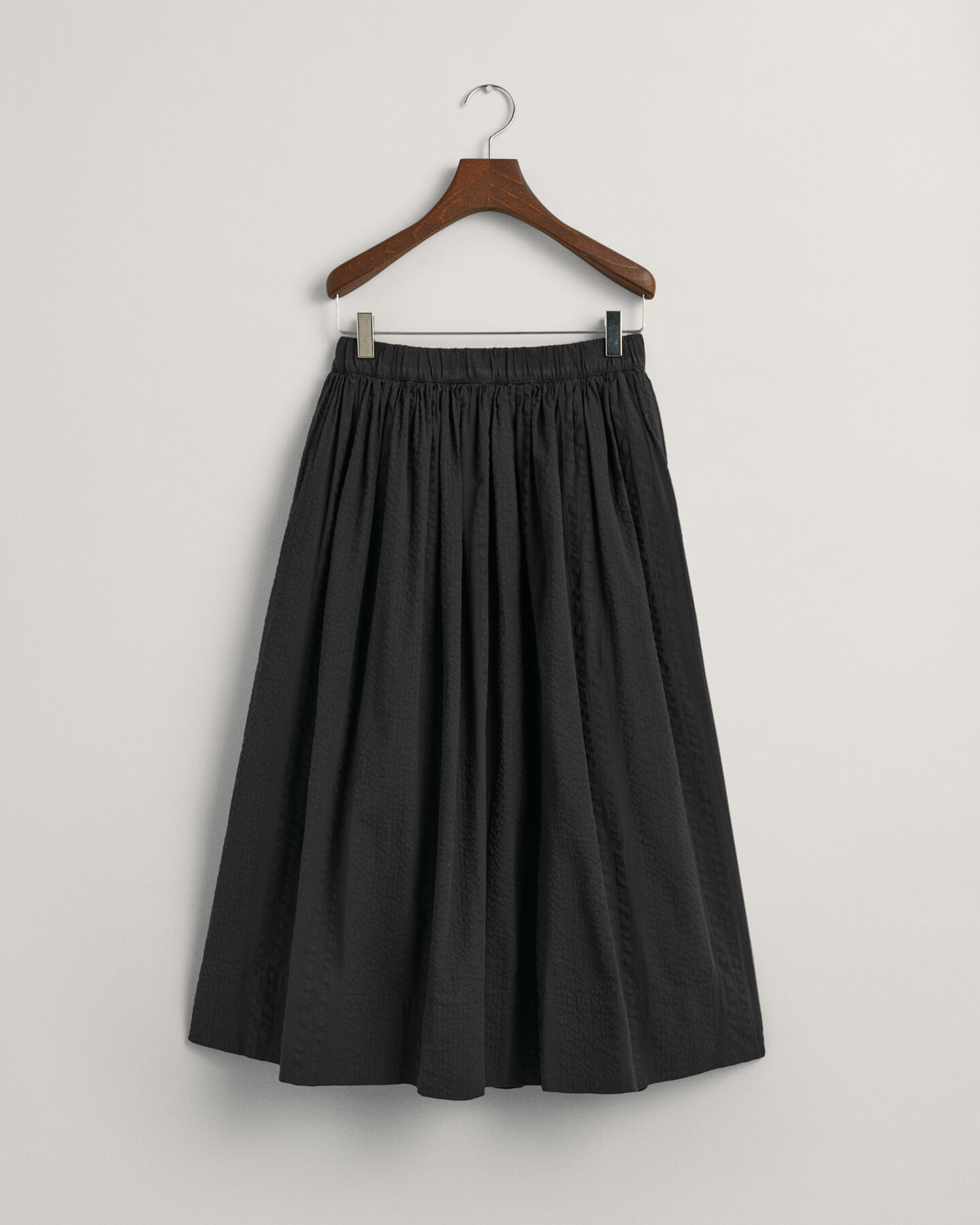 Seersucker Pull-On rok met strepen