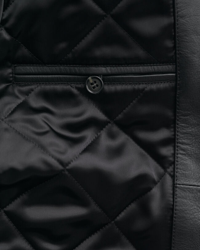 Leren GANT Varsity Jacket