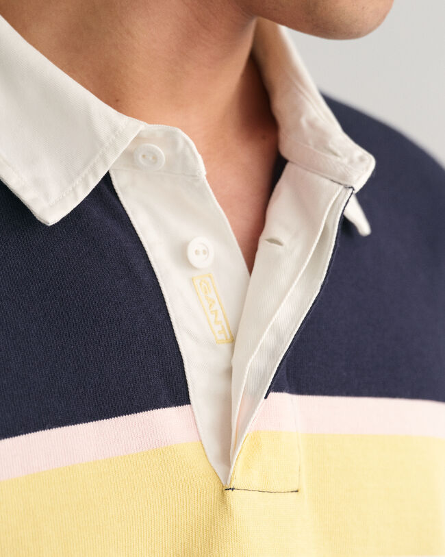 Rugger met kleurblokken