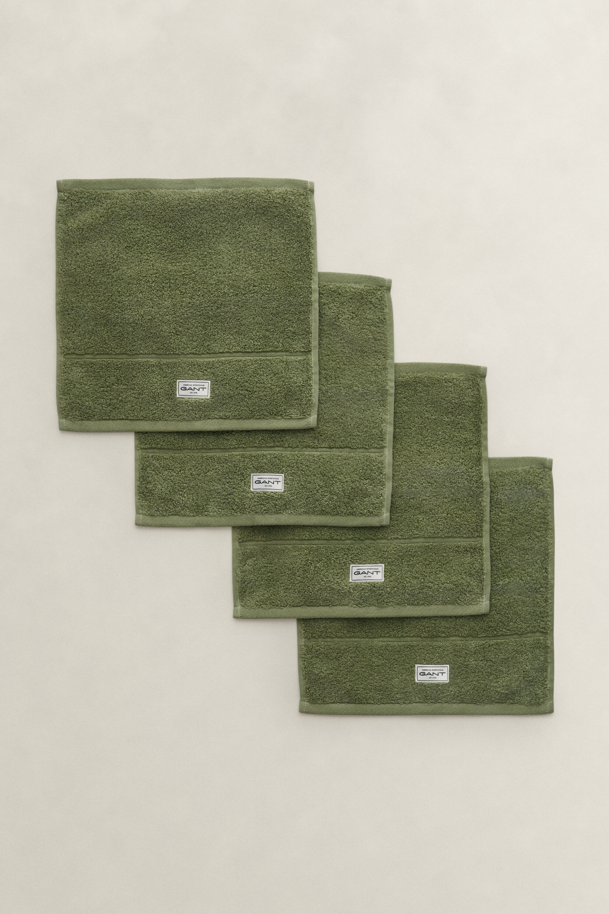 Set van vier Premium handdoeken 30 x 30 cm