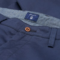 Regular Fit chino van keperstof