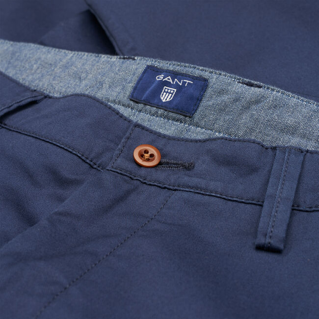 Regular Fit chino van keperstof