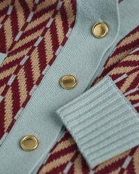 Visgraat vest met diverse kleuren