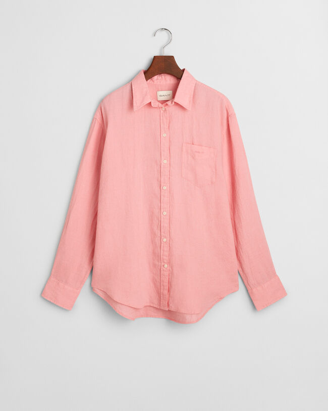 Relaxed Fit linnen blouse