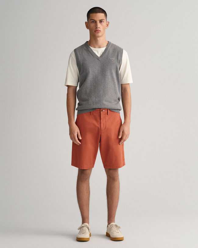 Relaxed Fit short van keperstof