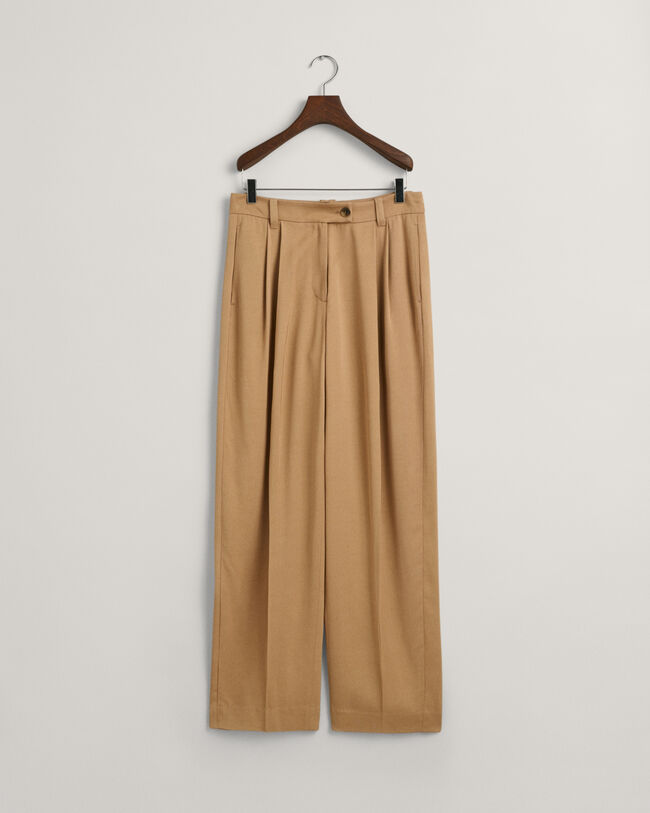 Loose Fit chino met lage taille en wijde pijpen