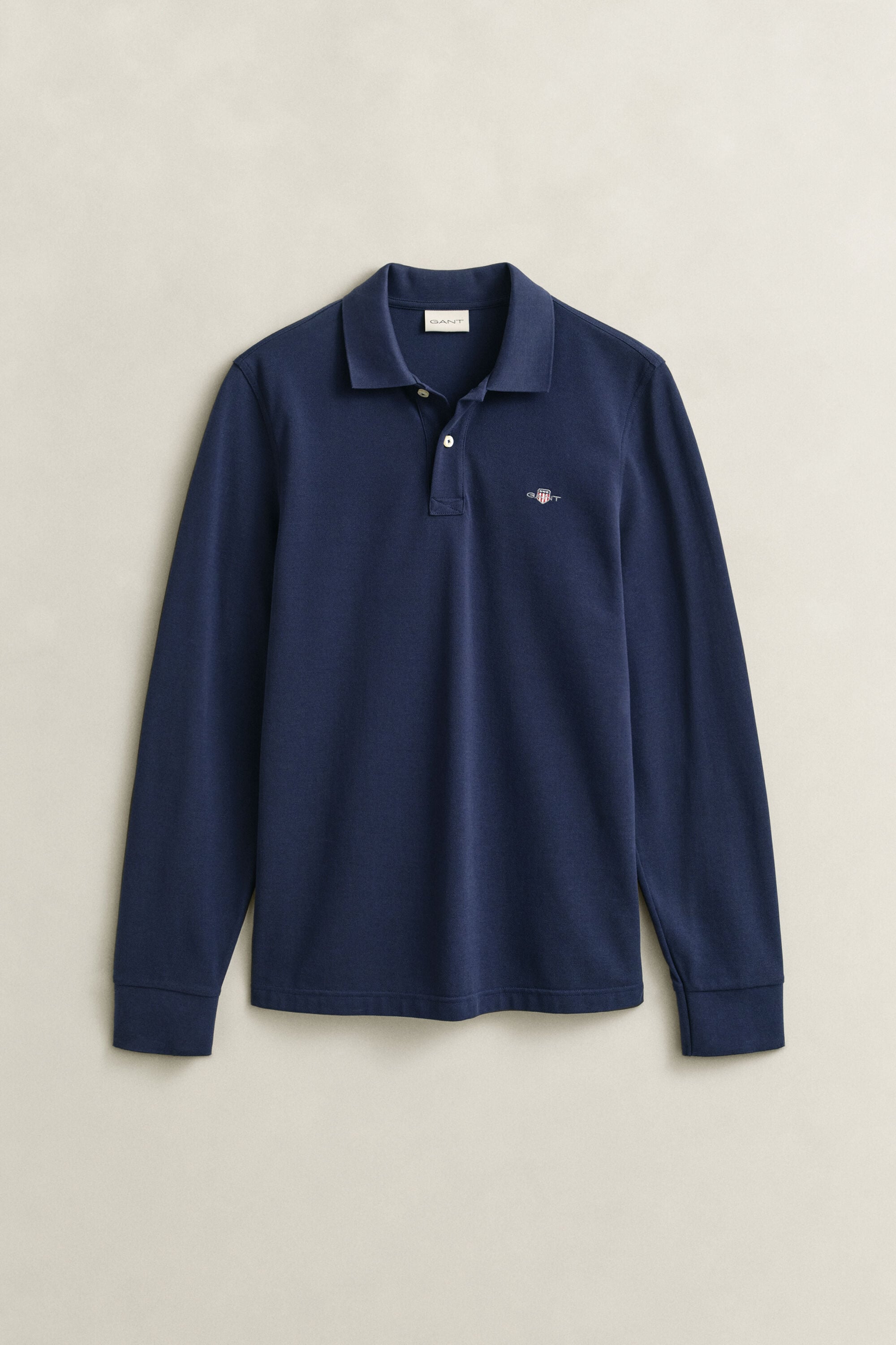 Poloshirt met lange mouwen