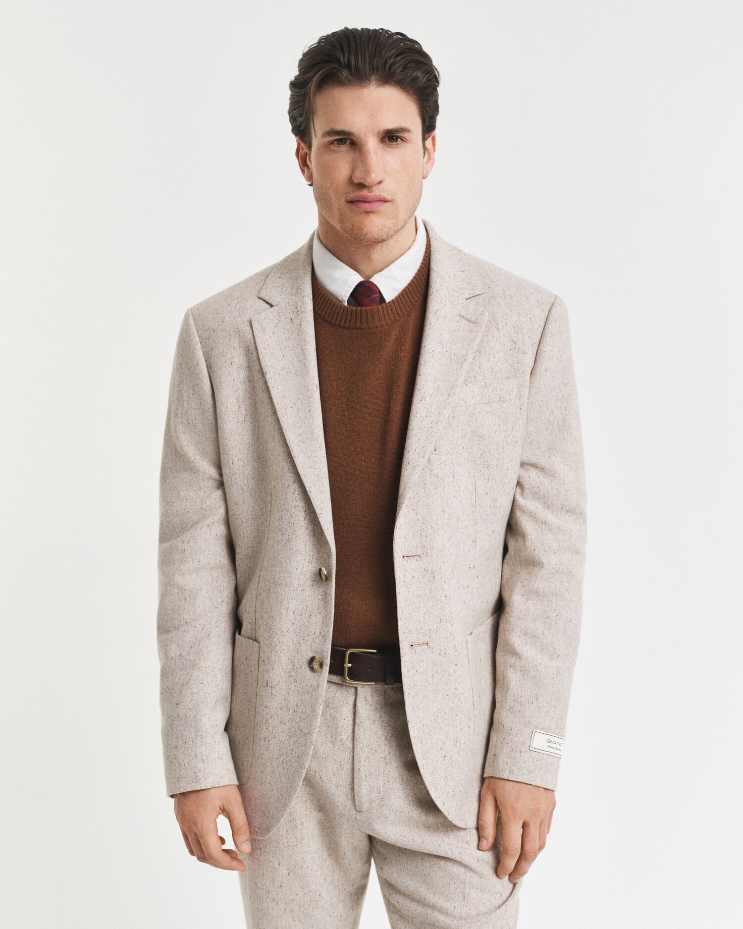 Slim Fit Donegal kostuumjasje