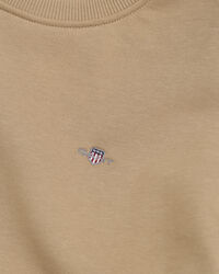 Shield sweatshirt met ronde hals