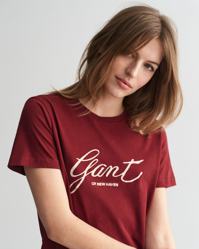 T-shirt met letters