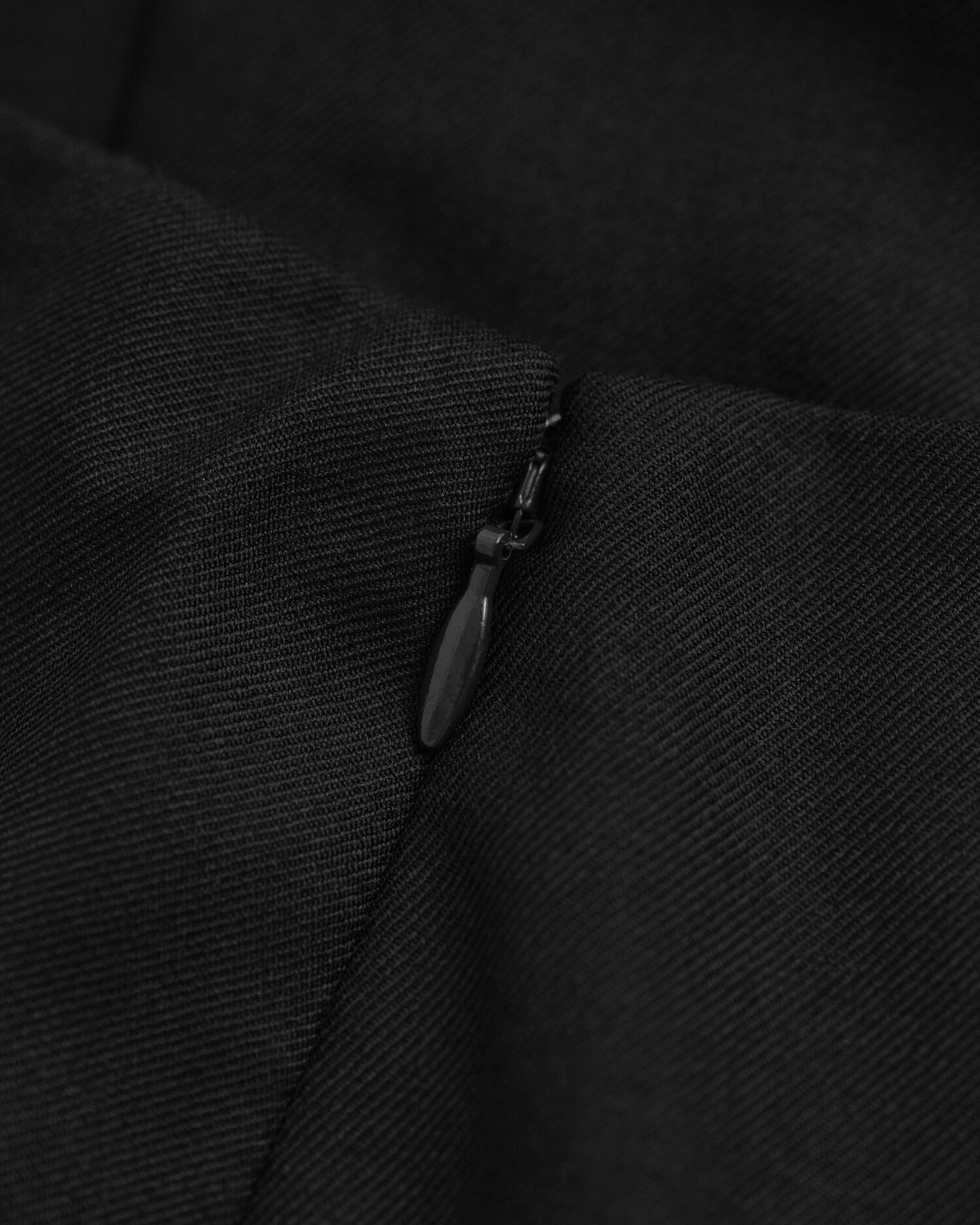 Halflange kokerrok van wolmix