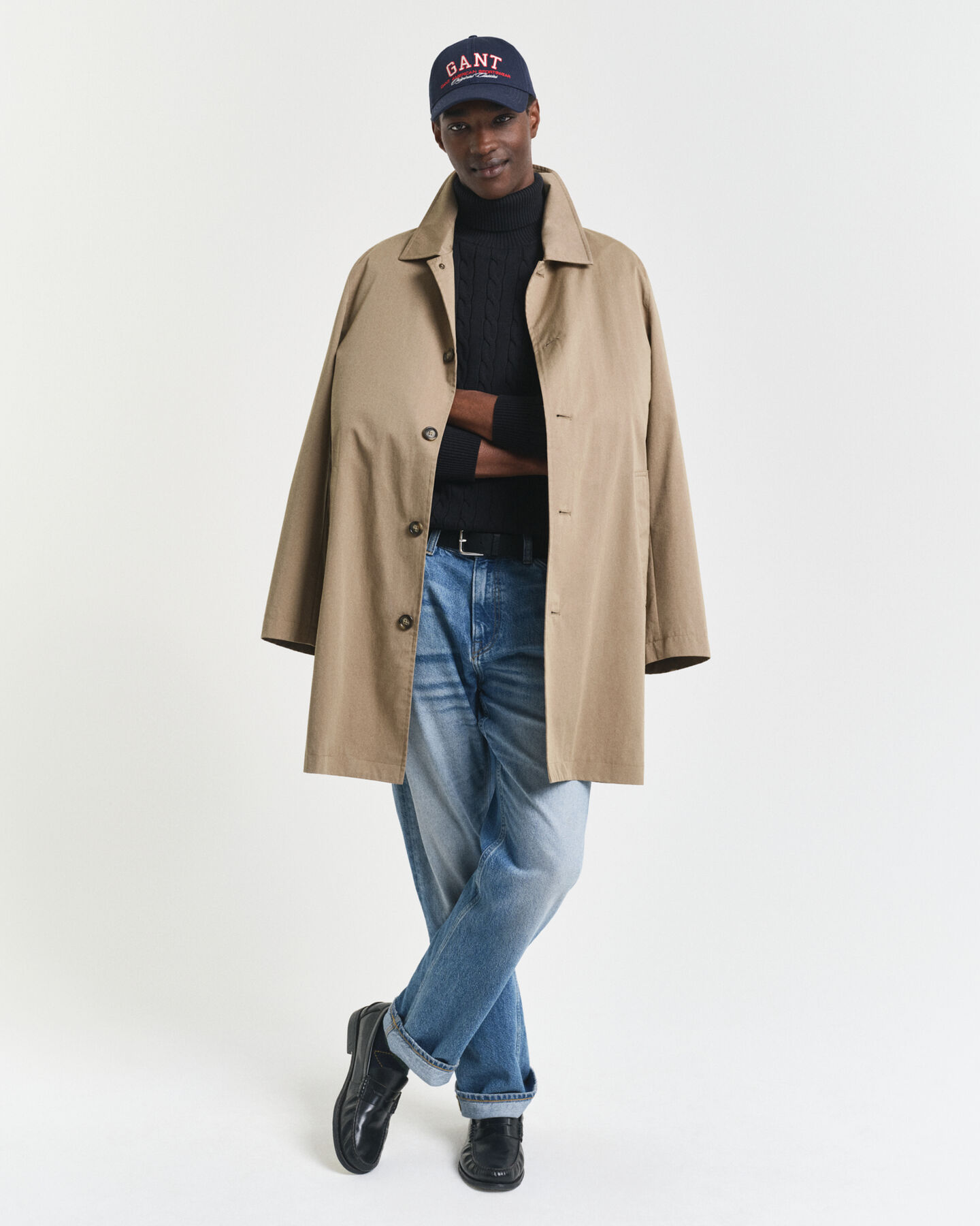 Katoenen kabelcoltrui