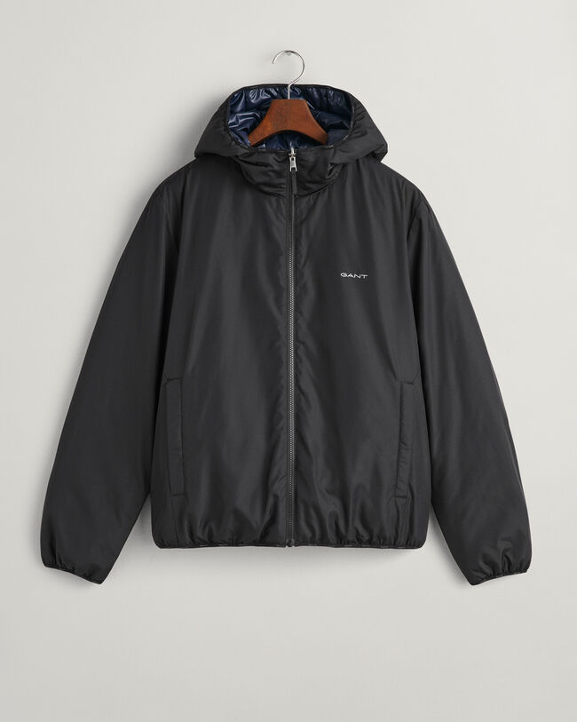 Omkeerbaar jack met capuchon