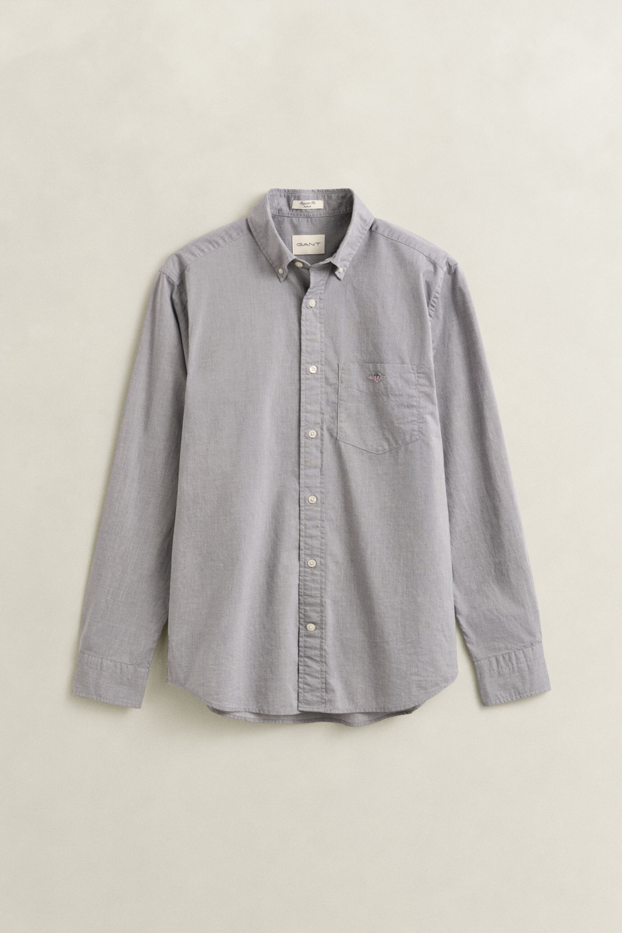 Regular Fit Classic overhemd van poplin