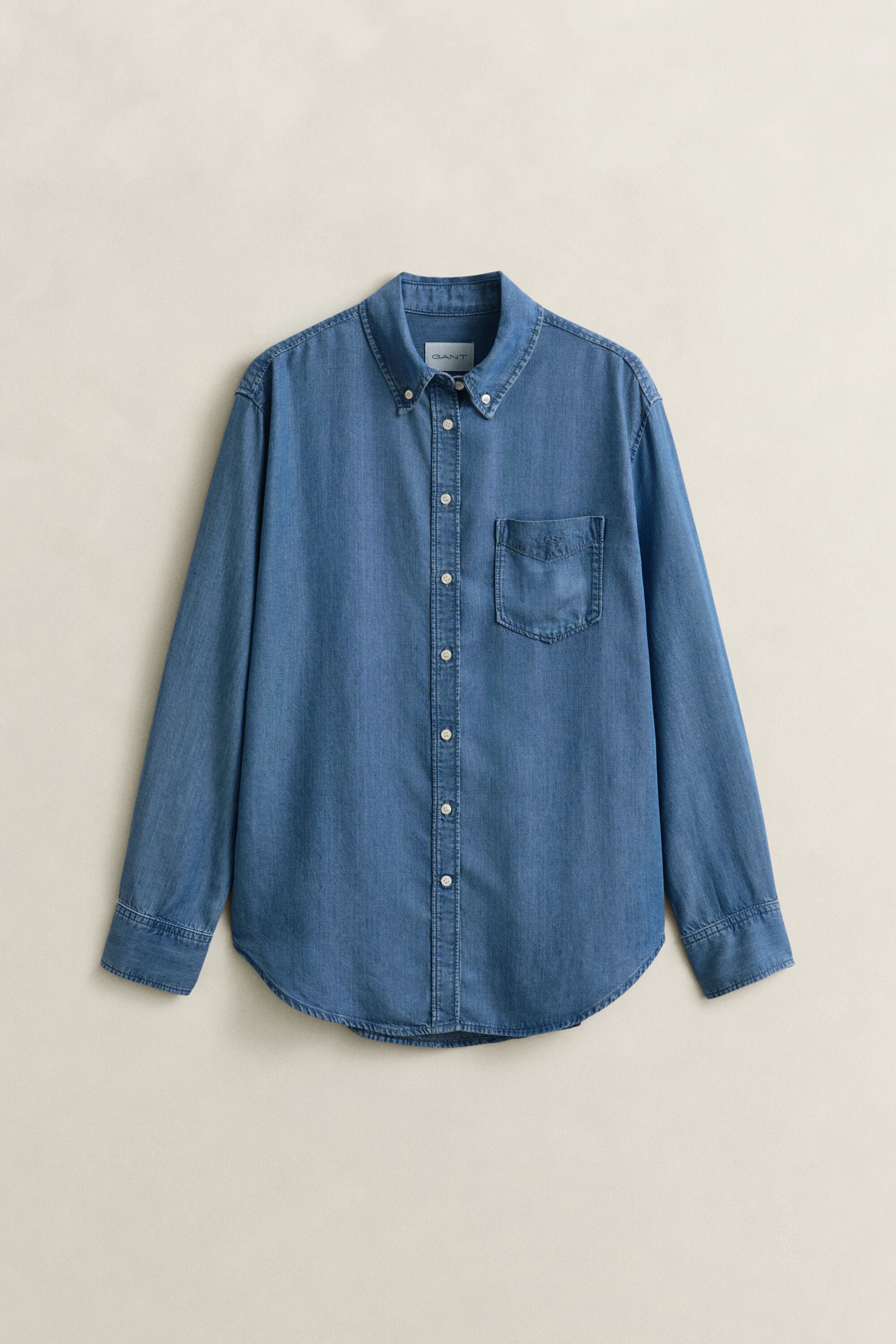 Indigo overhemd