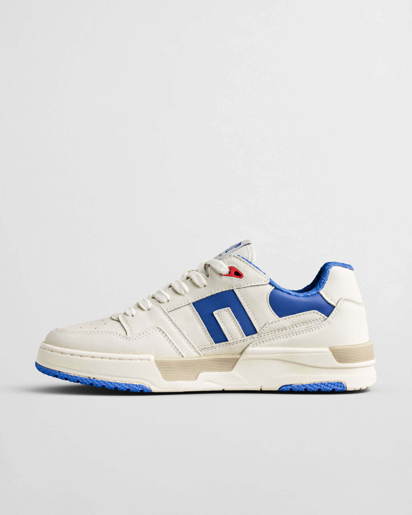 Brookpal sneakers met leer en su&egrave;de