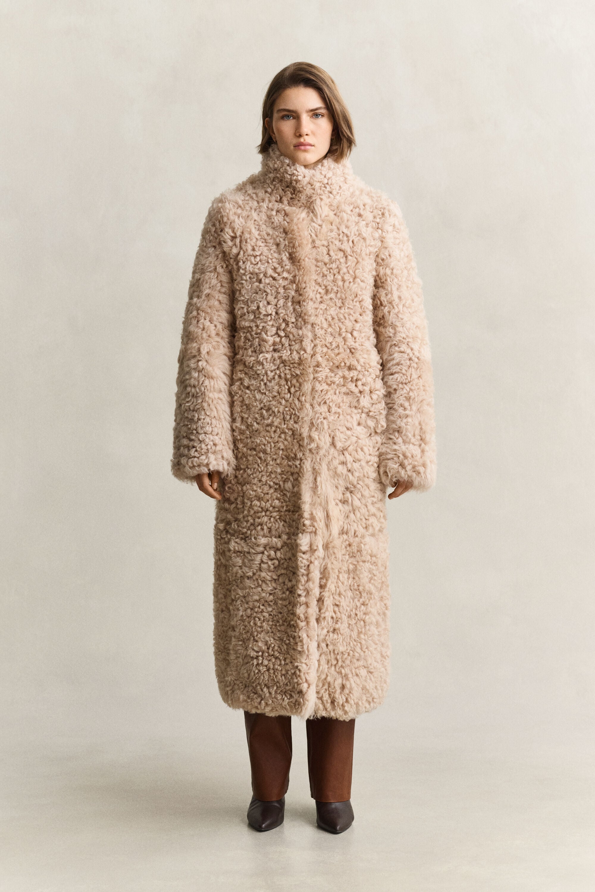 Shearling jas