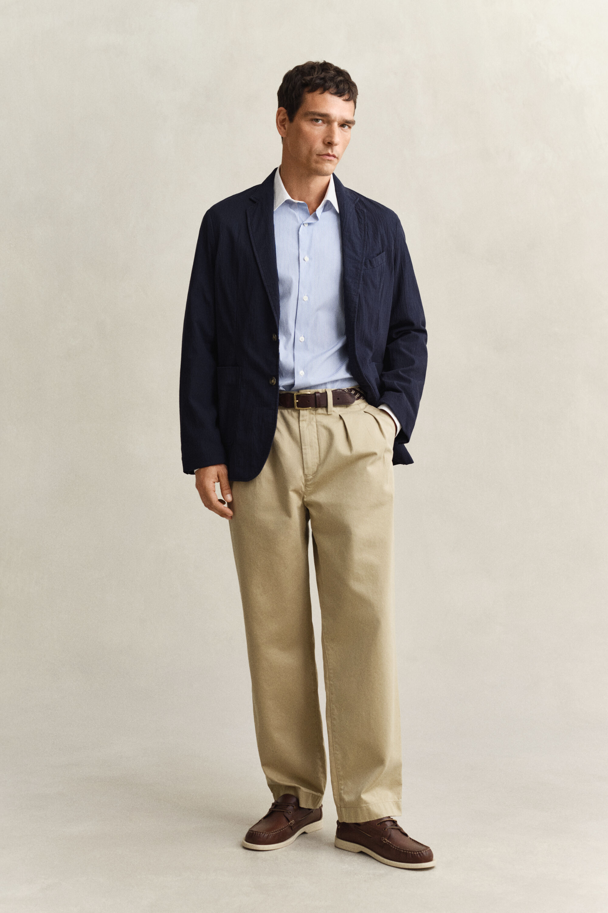 Poplin overoverhemdjurk