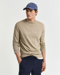 Sunfaded sweater met ronde hals