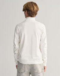 Teens Shield top met col en lange mouwen