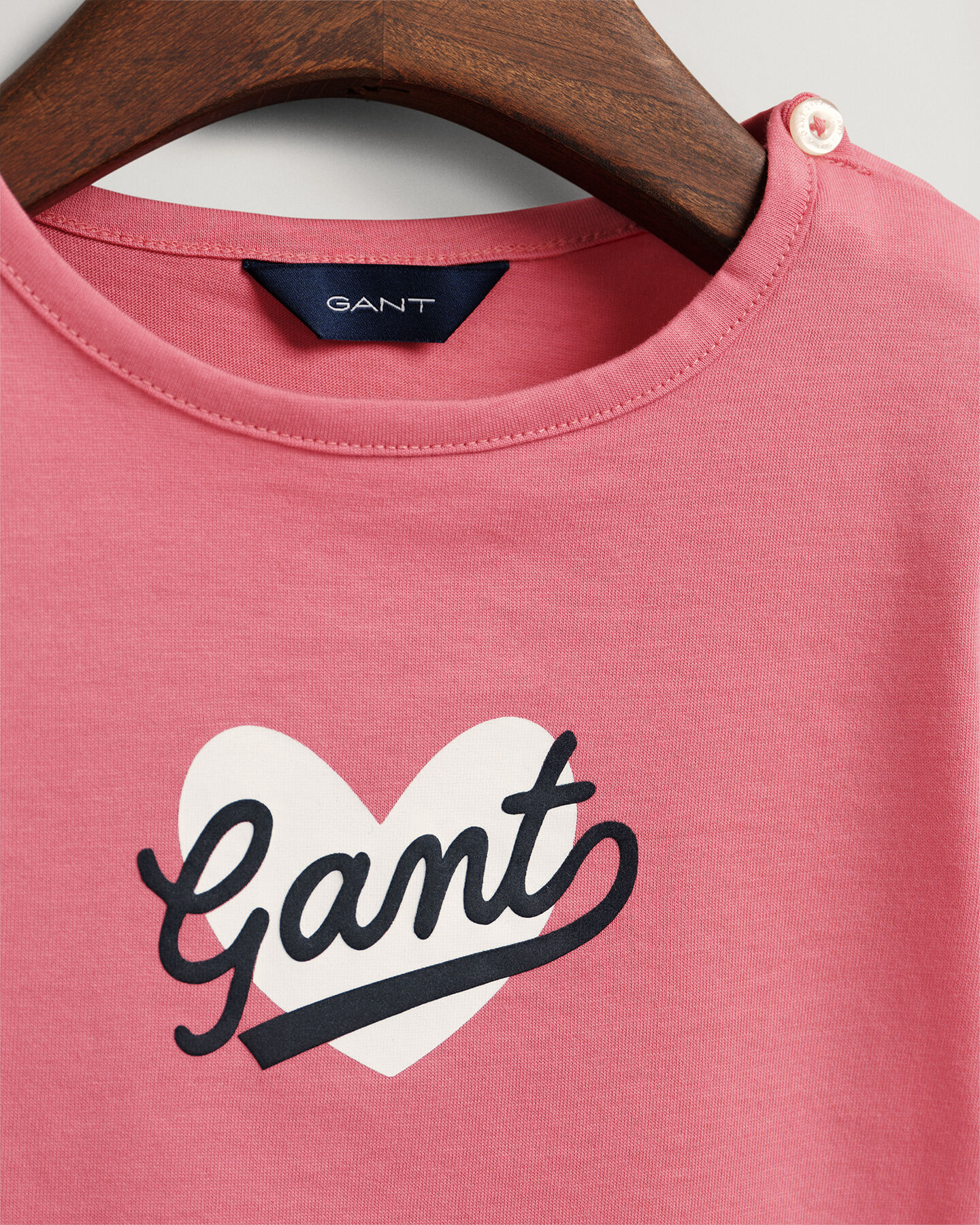 Girls Script T-Shirt met hart